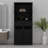Bathroom Storage Cabinet With Two Laundry Baskets, Storage Cabinet With Doors And Drawer-119662954
