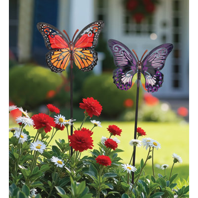 Butterfly Plant Pick Set/2