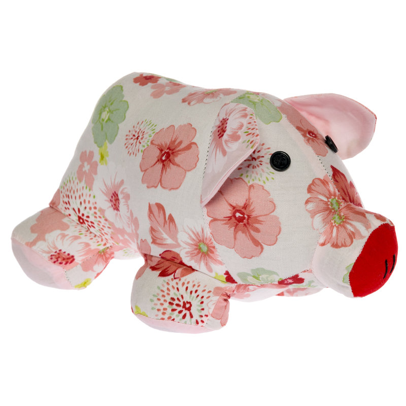Lotta Piggy Fabric Door Wedge