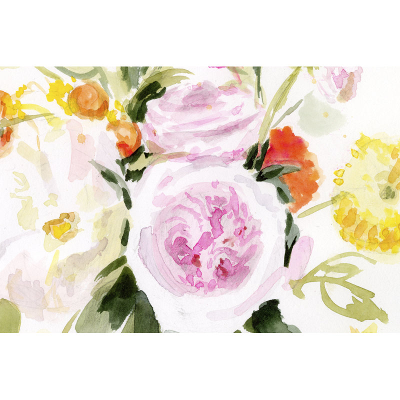 Loose Arrangement III by Victoria Borges - Painting Print, Wrapped Canvas, 30cm H x 46cm W
