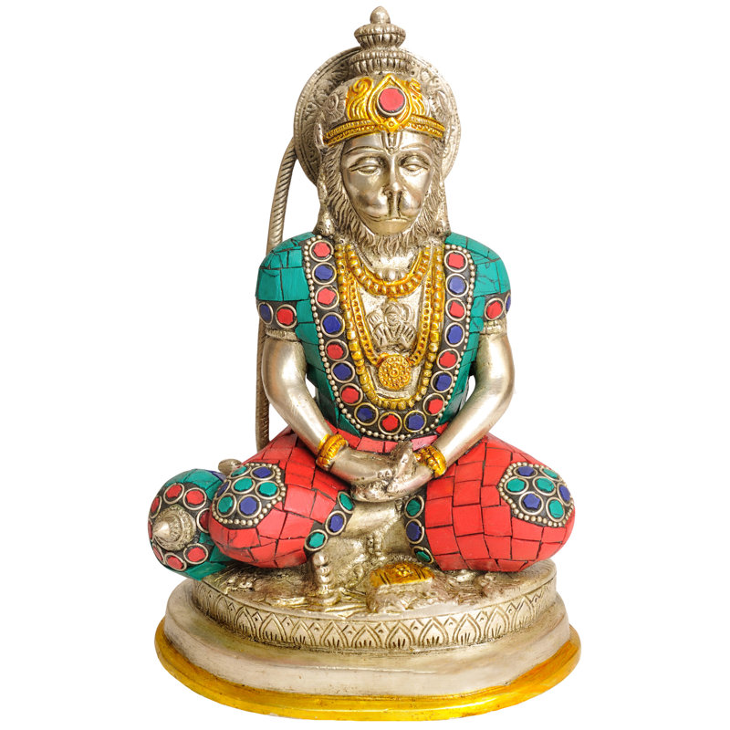 Lord Hanuman In Dhyana Mudra