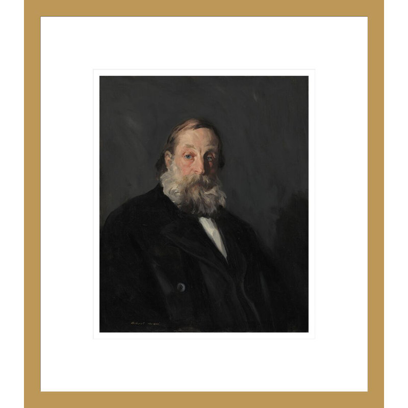 «Alice Dieudonnée» par William Merritt Chase, impression giclée encadrée, 15.57" H x 13.75" W