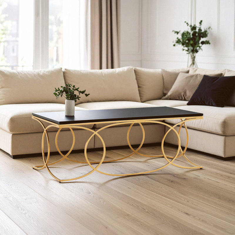 Cross Legs Coffee Table