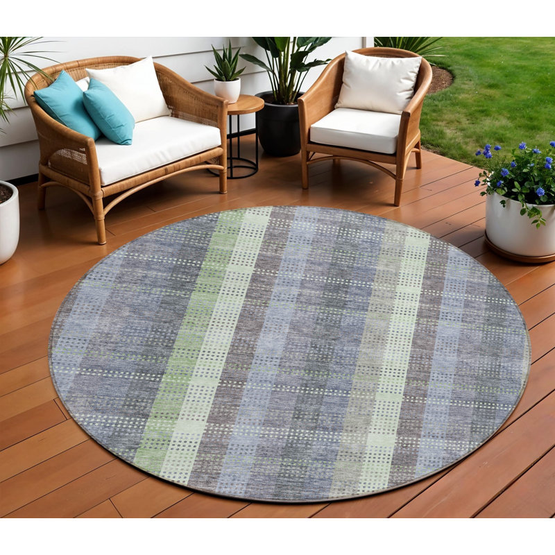 Tapis rond 8 po