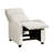 Modern Push Back Recliner Chair Beige Soft Corduroy Upholstery Comfort Solid Wood Living Room Furniture 1Pc-258960313
