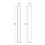 Inside-Out 1 - Light LED Flush Mounted Sconce-17369836
