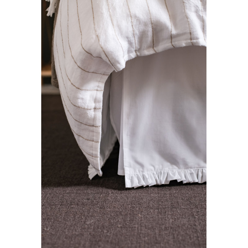 Audrey Ruffled Wrap Around Bed Skirt, Queen