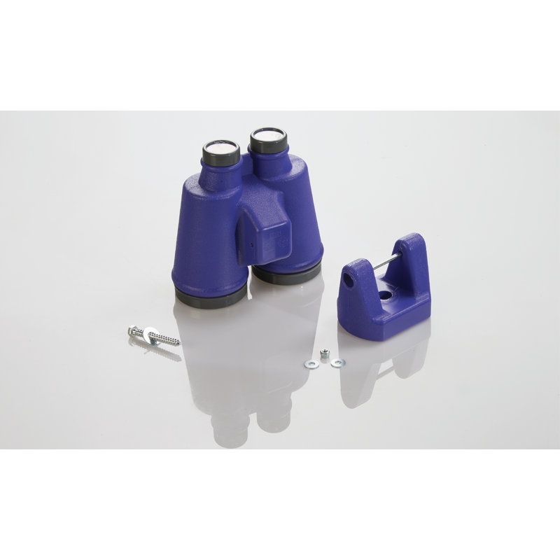 Plastic Playset Binoculars, Violet