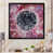 Impression noire sur toile encadrée sélectionné