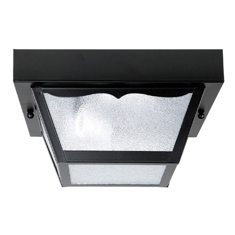  Plafonnier encastré 2 lumières 10 po, Noir