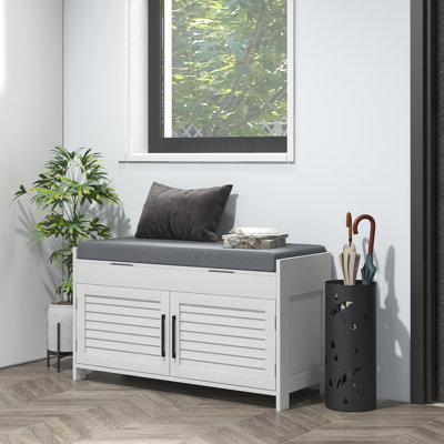 Banc à chaussures HOMcom (avec repose-pieds seulement)