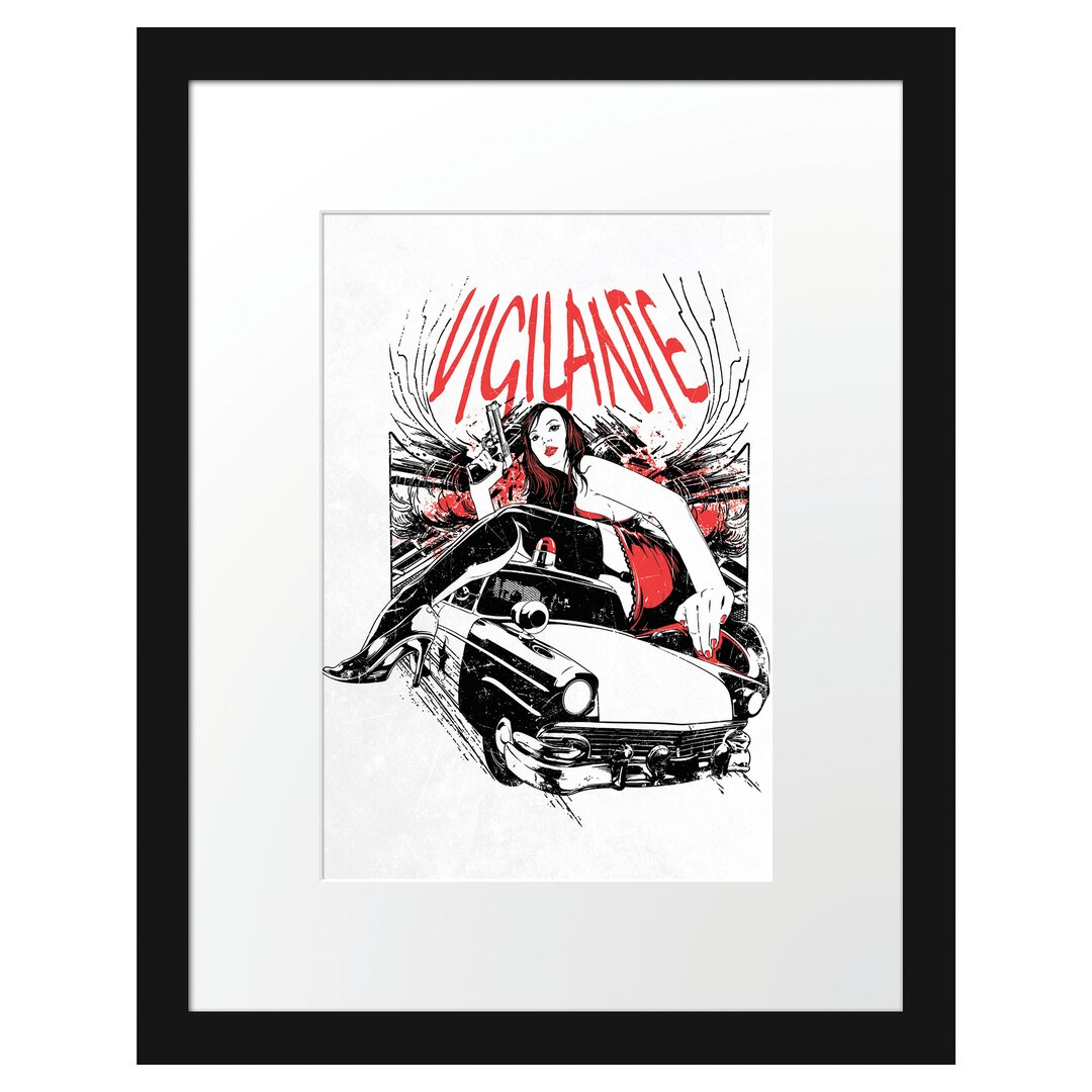 Gerahmtes Poster Vigilante Light