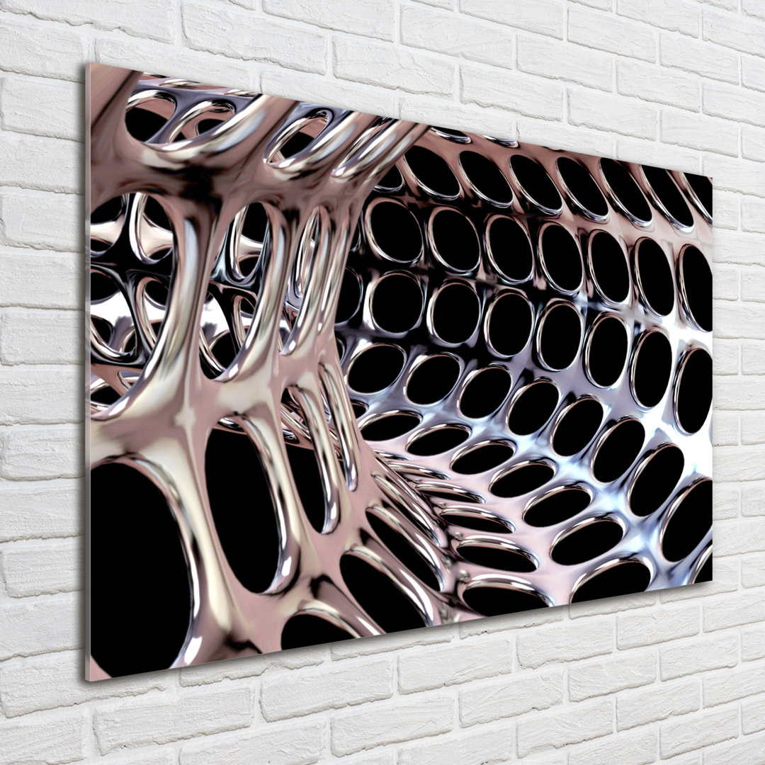 Metal Tunnel - Unframed Art Prints on Glass