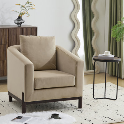 Fauteuil d'appoint en tonneau Resi