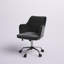Chaise de travail ergonomique en velours Sekani-1704495224-1704495226