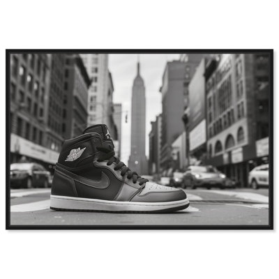 Sneaker in New York Canvas Sneaker Prints by Art Remedy