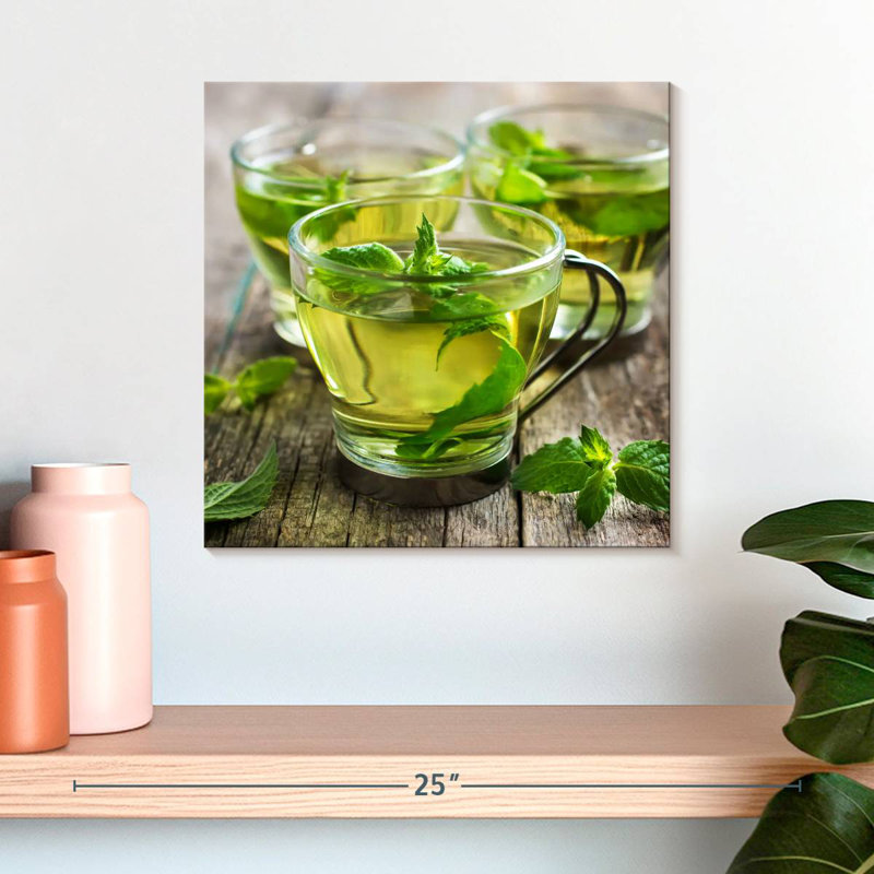 Yarlin Mint Infused Tea, 16" H x 16" W
