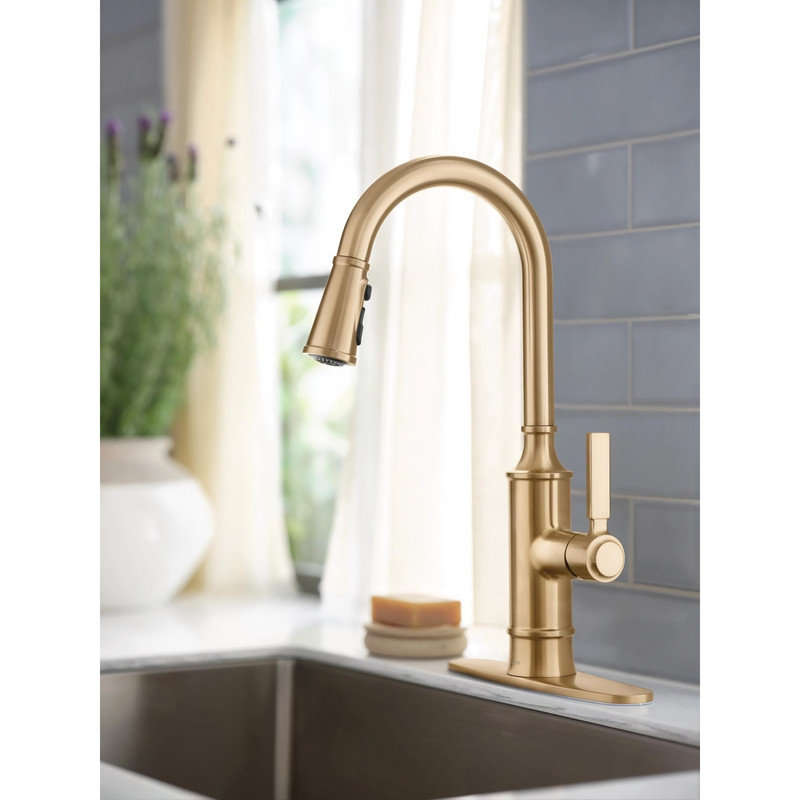 Robinet de cuisine MOEN Gilden, Doré bronze