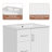 24" Bathroom Vanity With Ceramic Sink-1457626562