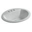 Lavabo encastré ovale en céramique avec trop-plein Bryant-19195626-10940792