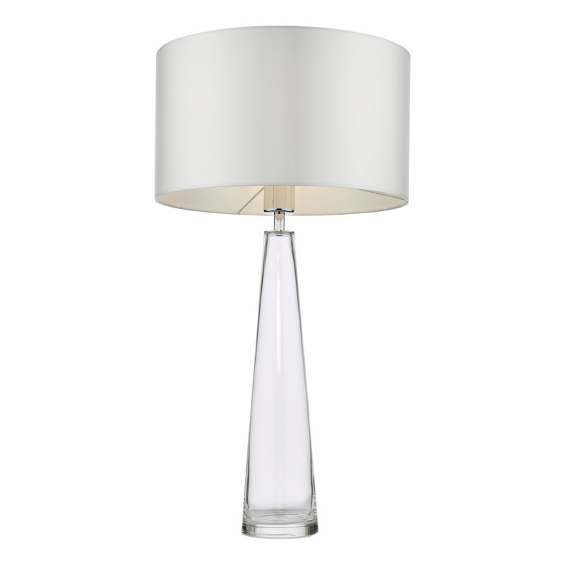 Samara Table Lamp Clear Glass Base Only