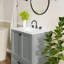 Meuble-lavabo de salle de bain avec lavabo encastré, armoire et tiroir-1994806140-1988020187