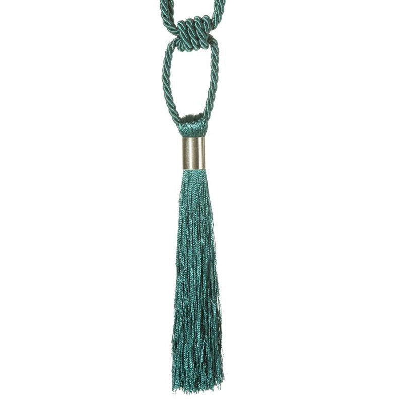 Mallen Fabric 10cm Curtain Tieback, Dark Blue