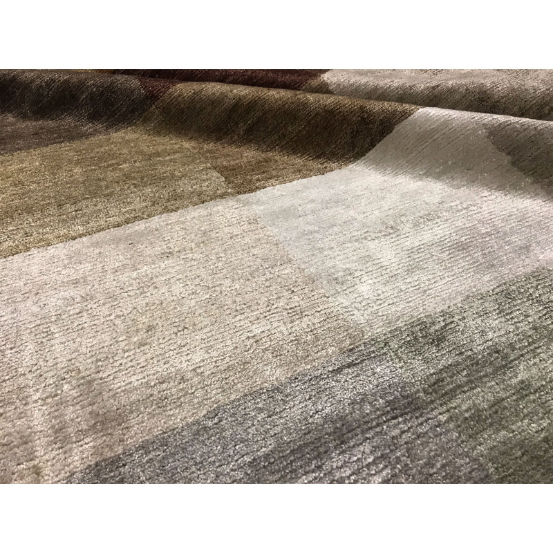 Tapis multicolore de haute qualité noué à la main