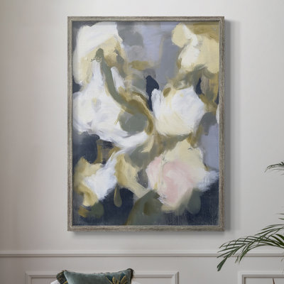 Reproduction encadrée FLORAL Series DCLVII - bois massif