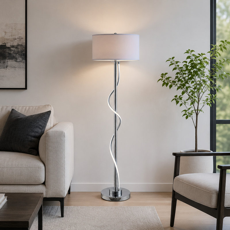Lampe sur pied 59 po Petrit