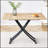 Brailee Metal Base Dining Table-521621467-521621466