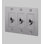 3G Toggle / Cross / Without Logo