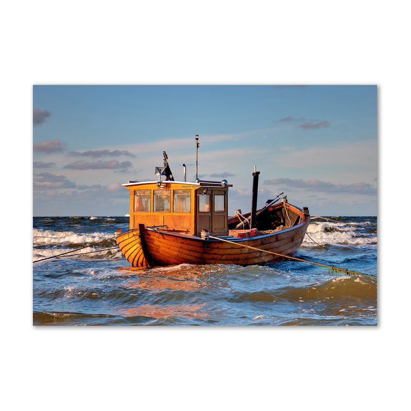 Fishing Boat - Wrapped Canvas Print