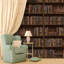 Vintage Library 2.64m x 1.70m Peel & Stick Wall Mural-38785663