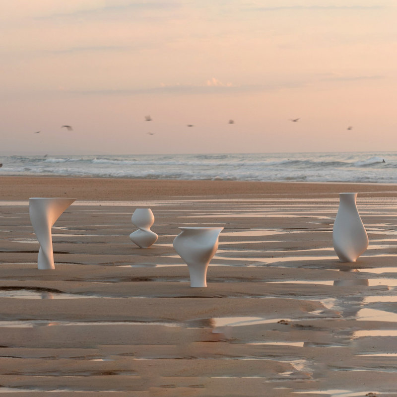 Vase Tranquility - blanc mat