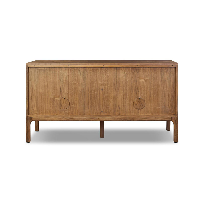 Arturo 4 Door Sideboard-Natural Walnut