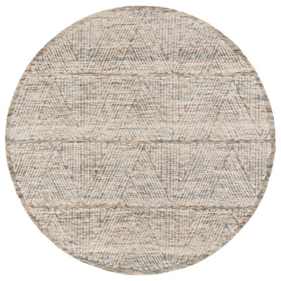 Abstract Hand Tufted Wool; Cotton Geometric Indoor Rug