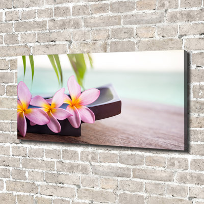 Plumeria - Wrapped Canvas Print