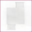 Table basse moderne blanche avec pieds dorés et amp; 2 tiroirs - plateau ultrabrillant facile à nettoyer Vaste espace de rangement pour le salon-1293668352