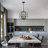 Lyndon 5 - Light Antique Black Unique/Statement Pendant