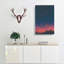 Shooting Star Over Mexico In Abstract - Wrapped Canvas-55341085