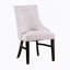 Chaise de salle à manger de style transitionnel 2 pièces