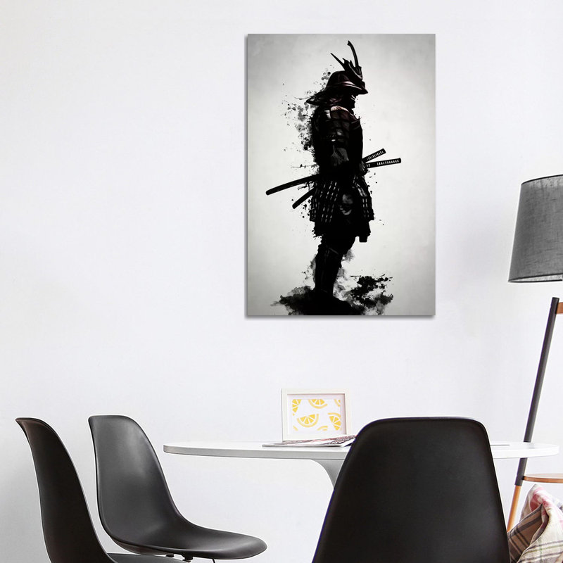 Armored Samurai by Nicklas Gustafsson - Wrapped Canvas Print, 66.04 cm H x 45.72 cm W x 3.175 cm D