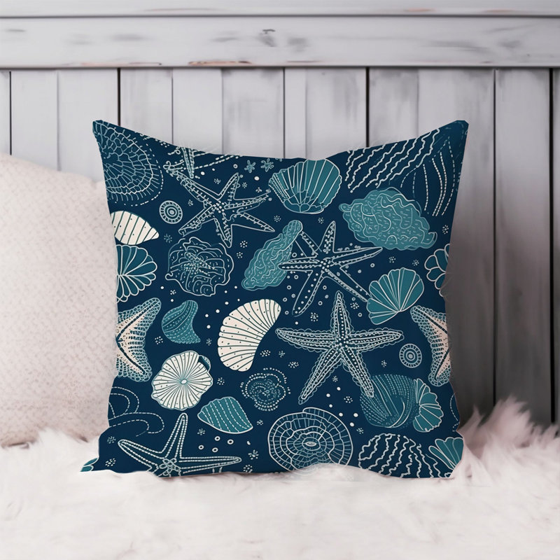 Beach and Coastal Seashells & Starfish I Nautical