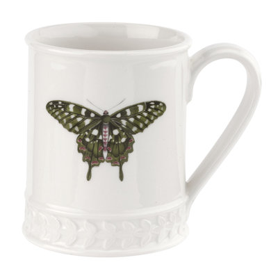 Portmeirion jardin botanique harmonie réservoir 12 onces Frst Grn Butrfly