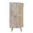 Tv Console With Cane Doors