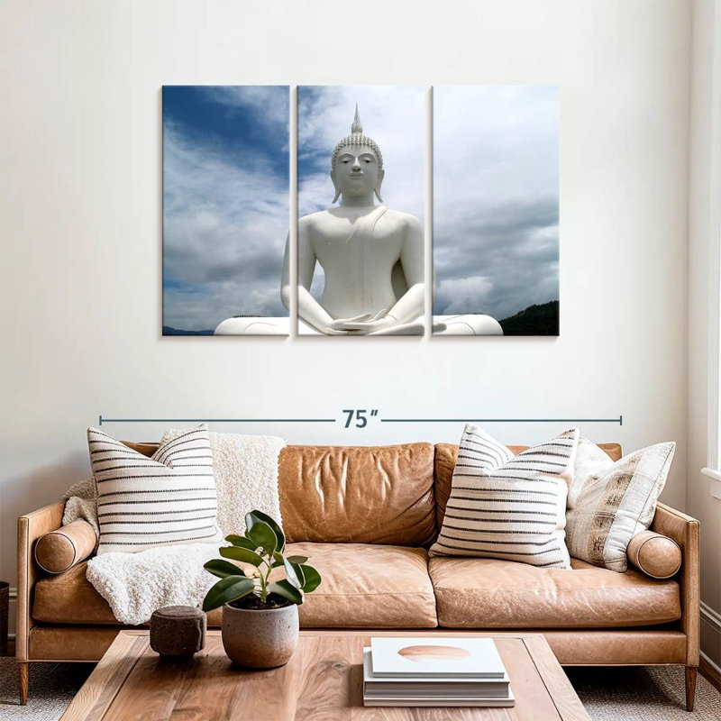 Adella Wat Thai Buddha, 36" H x 57" W