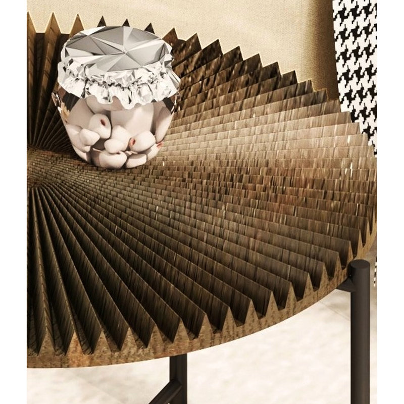 Table basse et de bout Radial