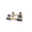 Chariot à tapis en bois franc avec roues en caoutchouc dur de 4 po-116276336