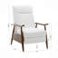 Fauteuil inclinable à accoudoirs en bois-1966182754